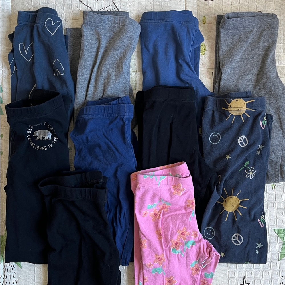 Old Navy Kids Leggings Assorted Colors - Size M (8)